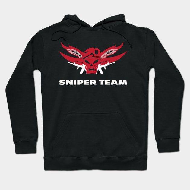 SNIPER TEAM Hoodie by ABOHILI